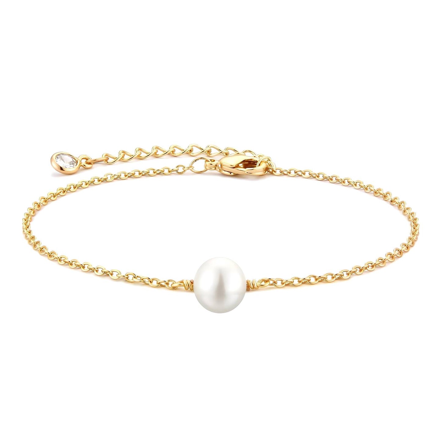 EDITH Single Pearl Bracelet