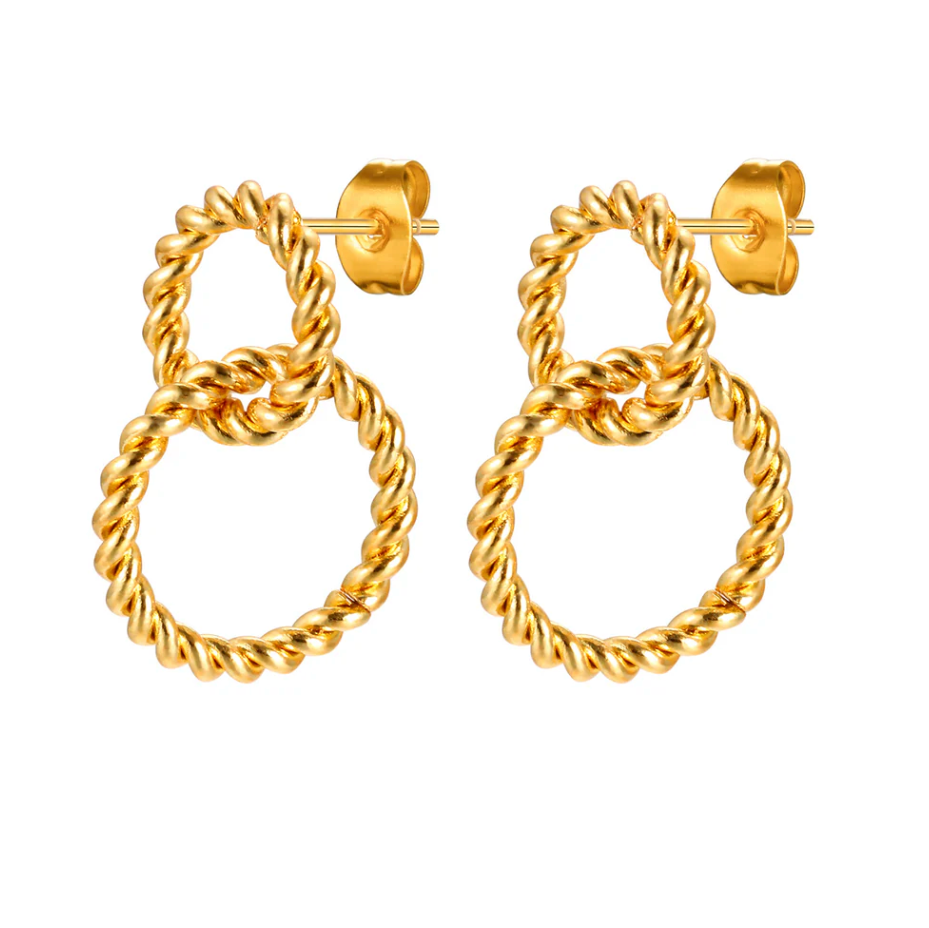 CIARA Double Loop Earrings