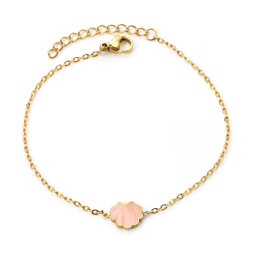 FILIZ Pink Shell Bracelet
