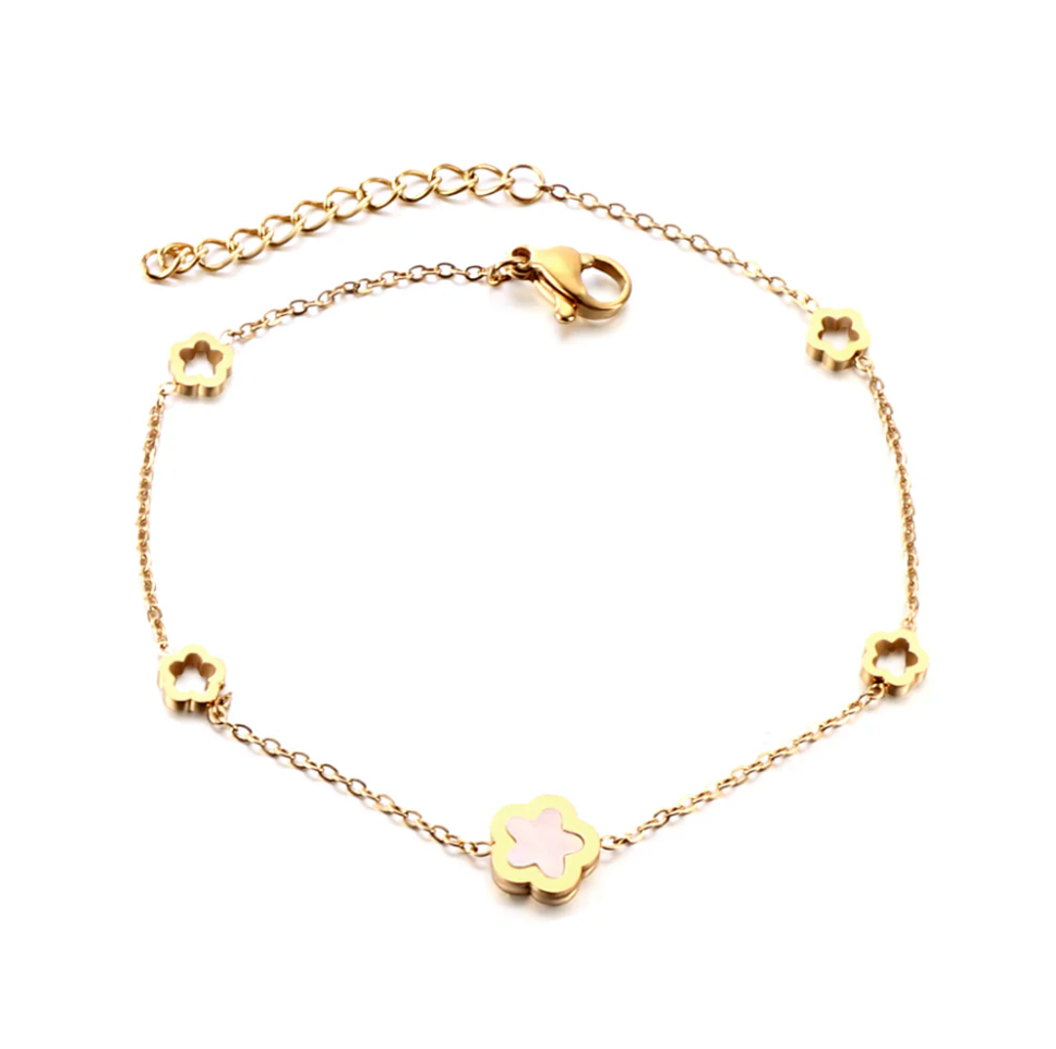 DANI Fine Clover Bracelet