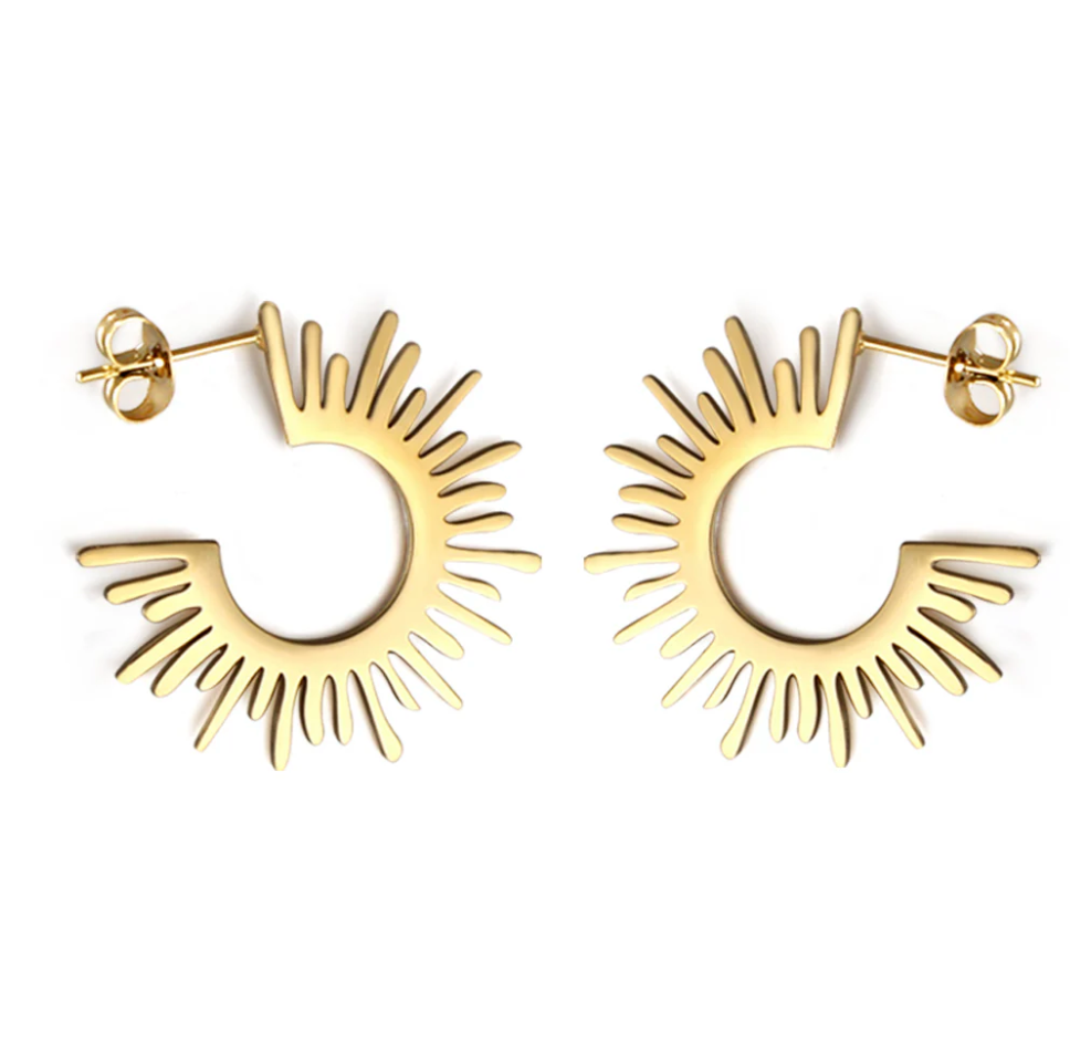 DANIELLE Golden Sun Earrings