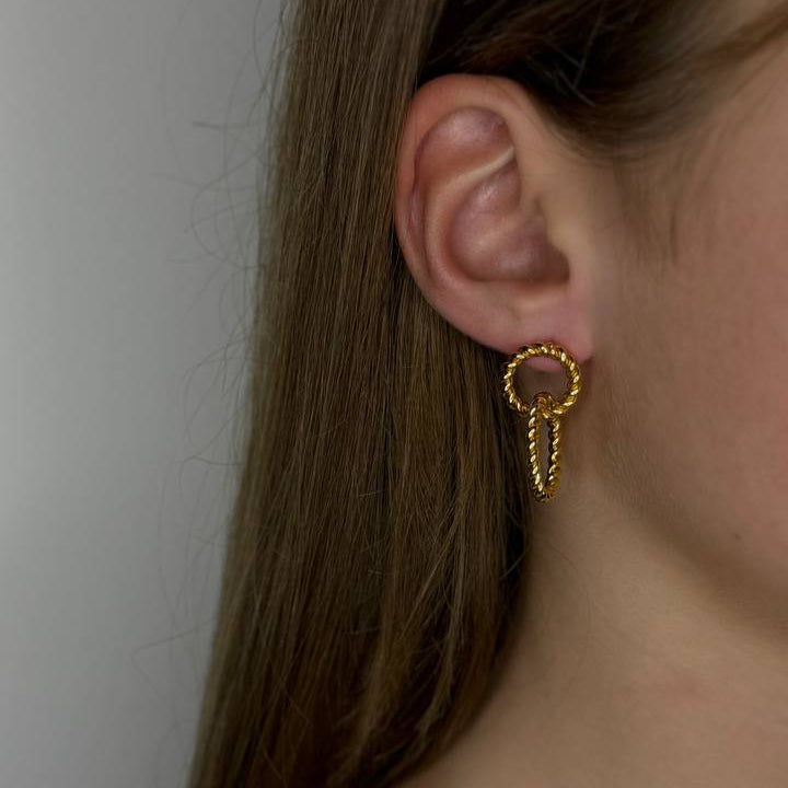 CIARA Double Loop Earrings