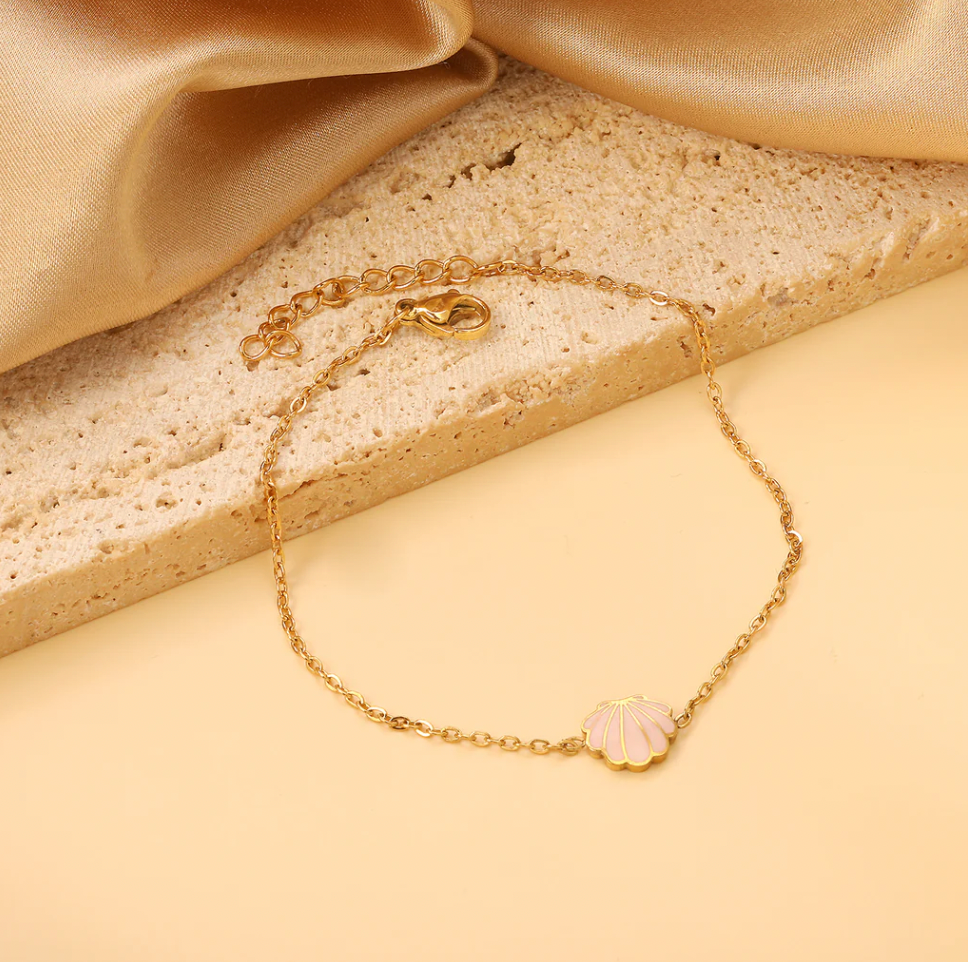FILIZ Pink Shell Bracelet