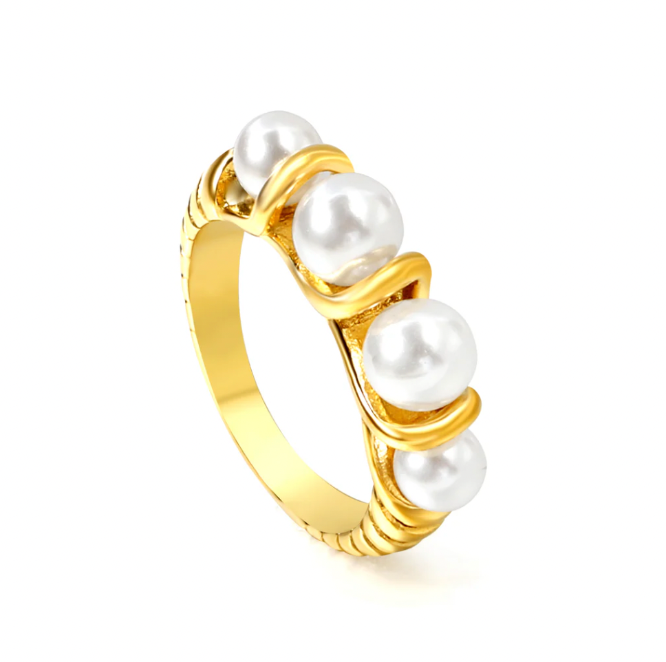 FAIZA Pearl Ring