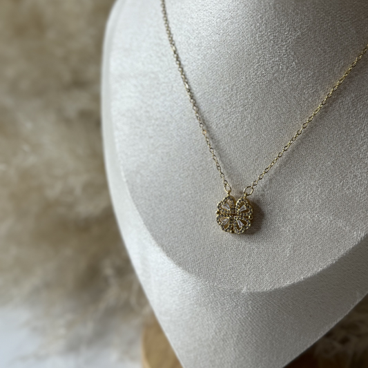BENICE Magnetic Heart Necklace